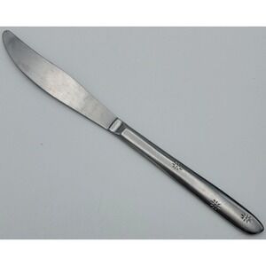 Vtg Superior Stainless Atomic Starburst Night Sky Star MCM Dinner Knife